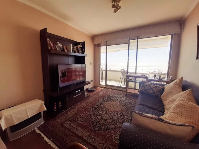 Depto tipo penthouse con gran vista al mar (86990)