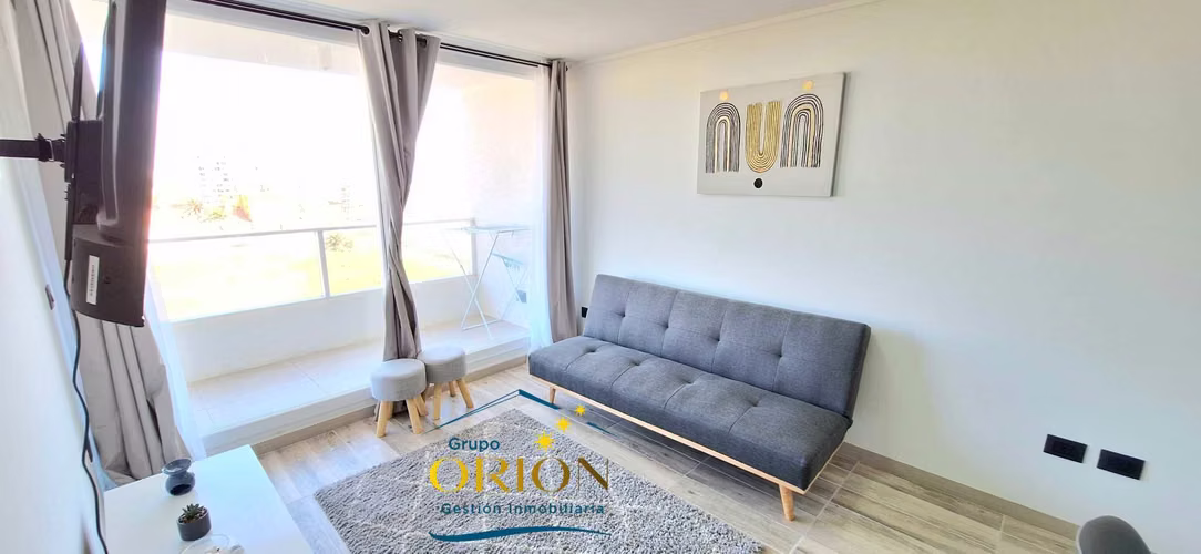 Arriendo Dpto. Amoblado AÑO CORRIDO (91227)