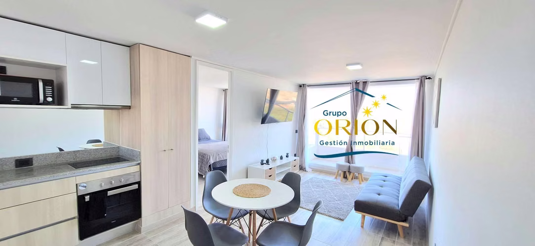 Arriendo Dpto. Amoblado AÑO CORRIDO (91227)