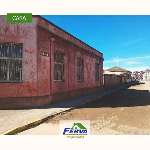 Se vende casa esquina, sector David Fuentes, Talcahuano