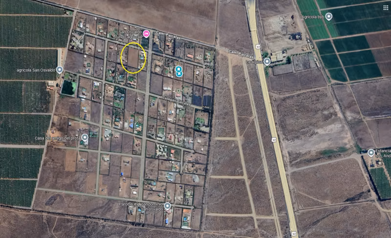 Hermoso terreno plano con agua y luz, san osvaldo