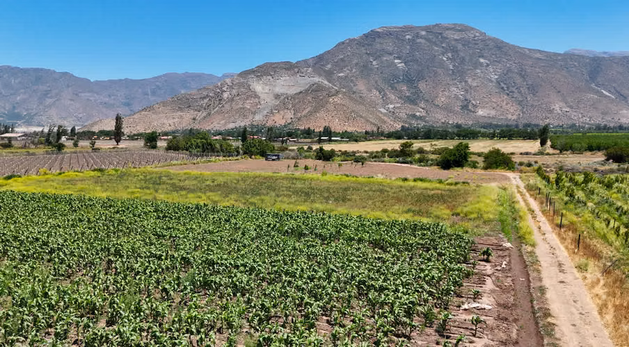 Parcela A 5 min. de centro de Catemu/ 5.400 mts Agua y factibilidad de luz
