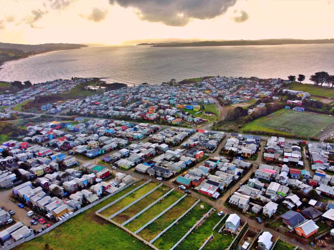 3 TERRENOS URBANOS EN ANCUD CHILOE DE 500M2  (95427)
