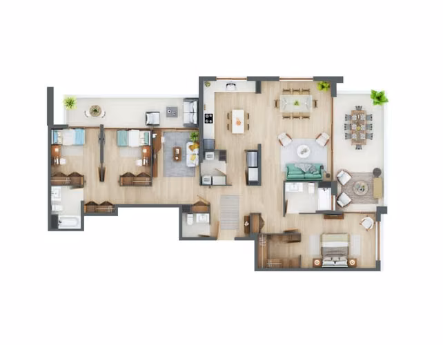 DEPARTAMENTO 3D3B + ESTAR  BOSQUES DE MONTEMAR PIS - Imagen 12