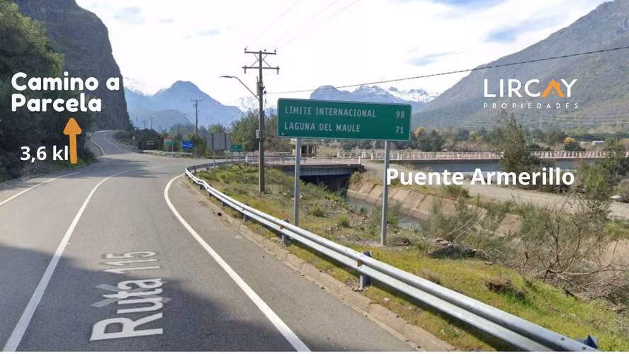 Parcela en Venta sector Armerillo comuna San Clemente.