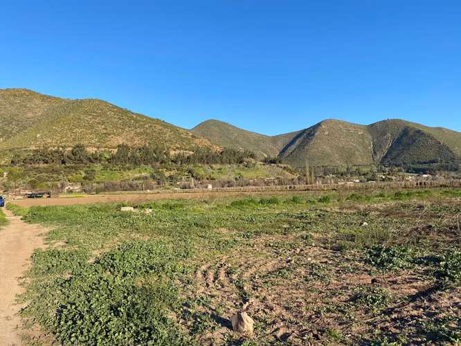 Parcela A 5 min. de centro de Catemu/ 5.400 mts Agua y factibilidad de luz