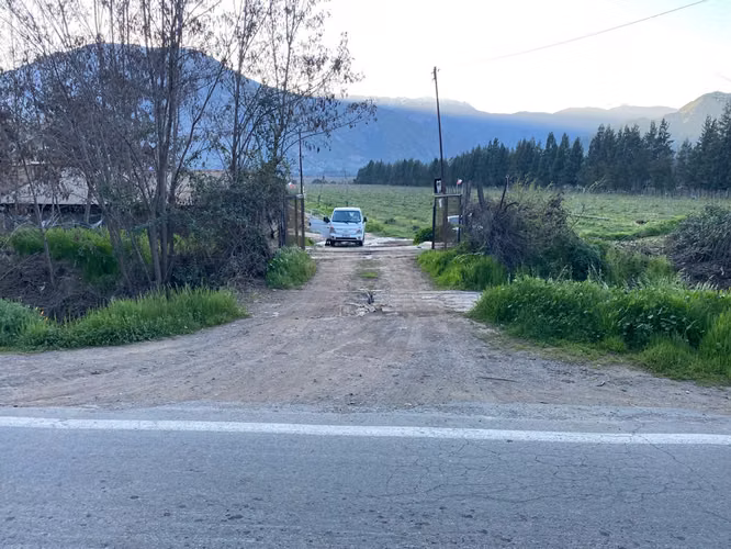 Parcela A 5 min. de centro de Catemu/ 5.400 mts Agua y factibilidad de luz