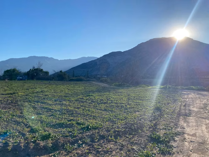 Parcela A 5 min. de centro de Catemu/ 5.400 mts Agua y factibilidad de luz