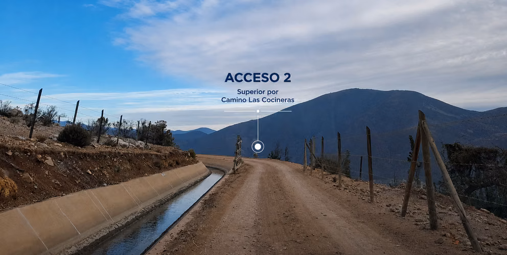 A 9 km Illapel. La mejor parcela del proyecto. Una hectárea