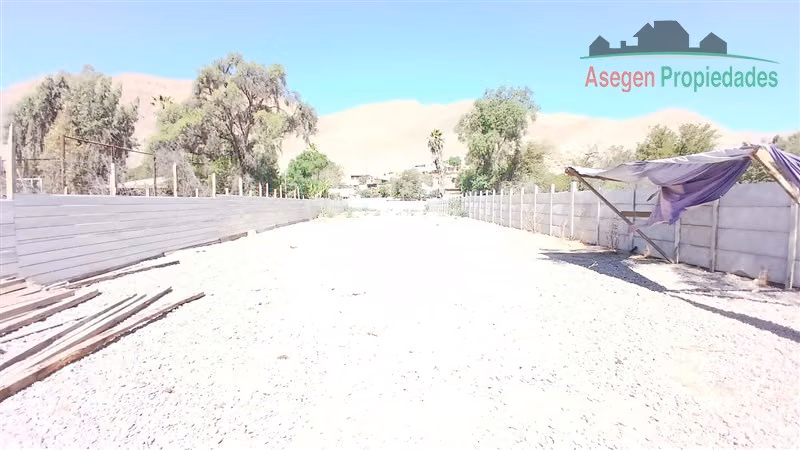 SITIO Terreno en venta o arriendo en Tierra Amarilla, a pasos de la Municipalidad de la comuna
