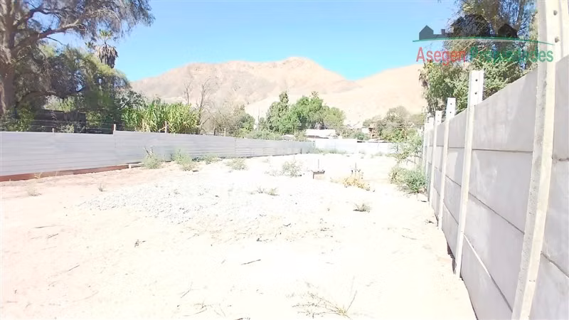 SITIO Terreno en venta o arriendo en Tierra Amarilla, a pasos de la Municipalidad de la comuna