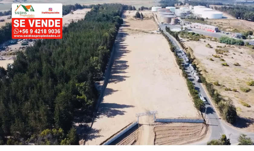 Se vende o arriendos de   terrenos  disponible sector Industrial .