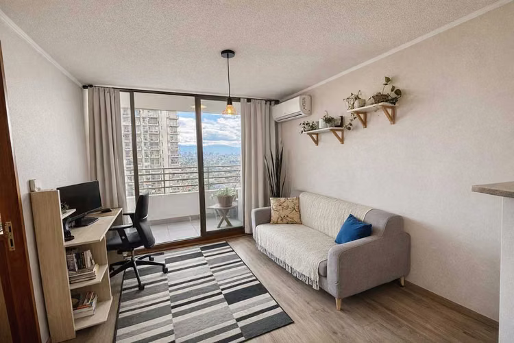 Vendo depto 1 dorm 1 baño San Miguel piscina (102153)