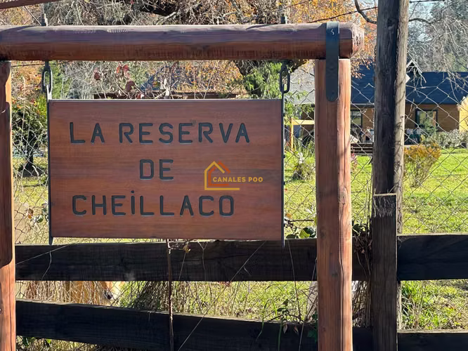 Parcela con dos casas. Condominio Reserva Cheillaco. Villarrica