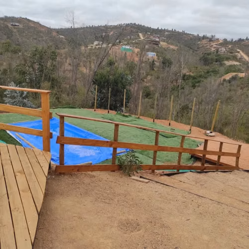 VENDO PARCELA CON HERMOSA CASA EN VALLE VERDE MAR