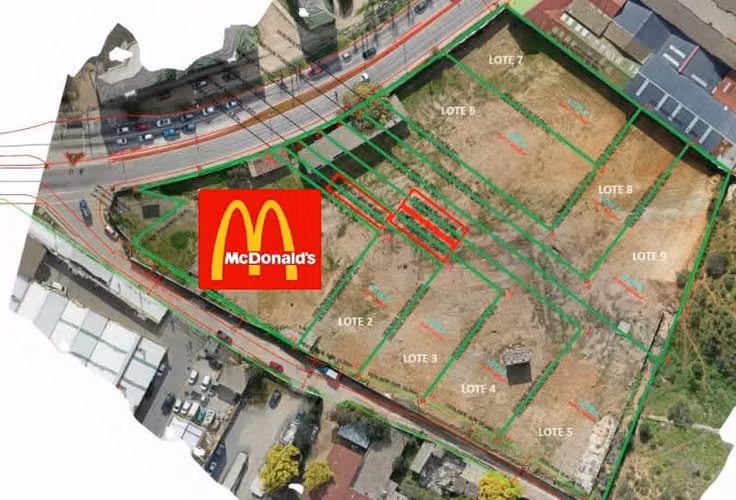 SE VENDEN TERRENOS NUEVO POLO COMERCIAL 1 NORTE VIÑA DEL MAR