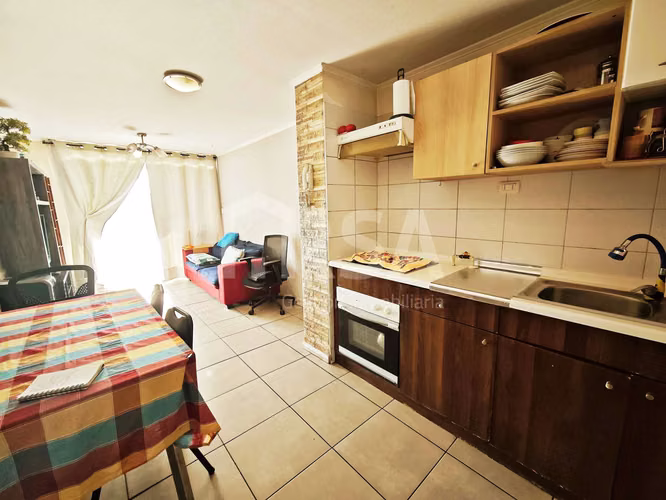 DEPARTAMENTO 2 HABITACIONES, METRO INTERMODAL (107462)