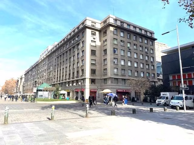 Dpto en Centro de Santiago, Paseo Bulnes (106983)