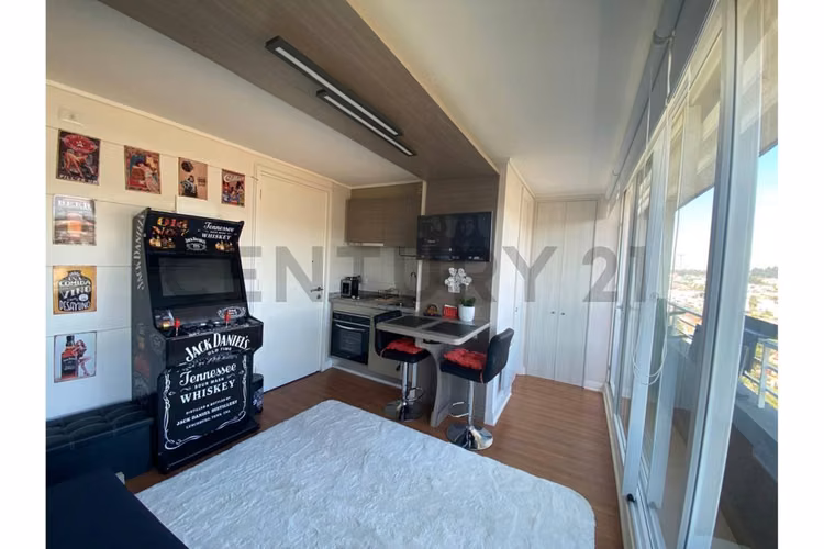 Rebajado ! Venta de moderno departamento estudio Concón