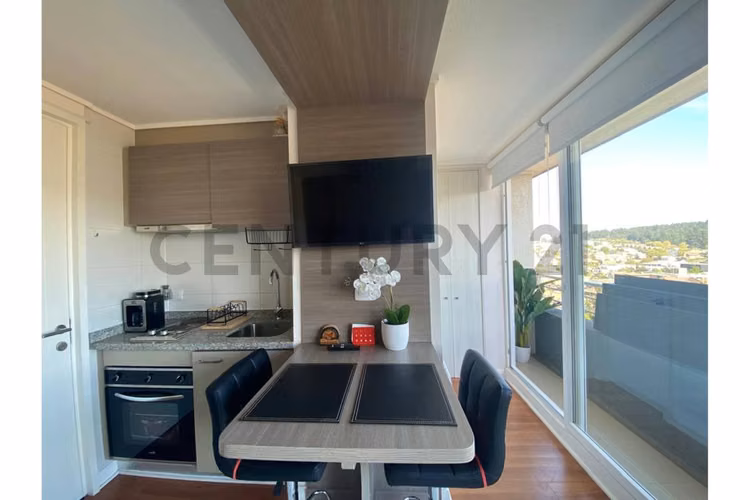 Rebajado ! Venta de moderno departamento estudio Concón