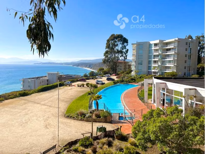 Estupenda Vista Al Mar, Primera Línea Condominio Alto Mar.