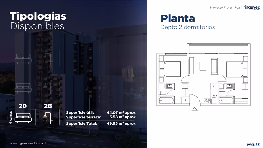 VENTA DEPARTAMENTO 1HAB 1BA LA FLORIDA