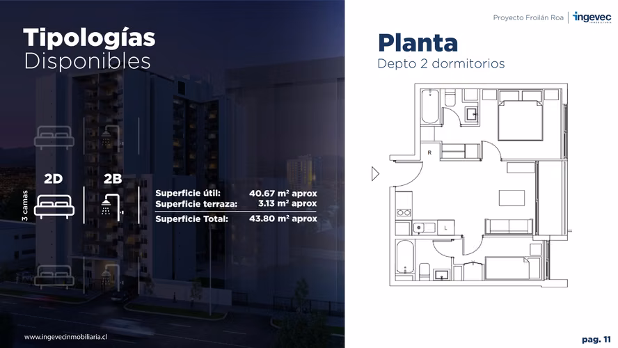 VENTA DEPARTAMENTO 1HAB 1BA LA FLORIDA