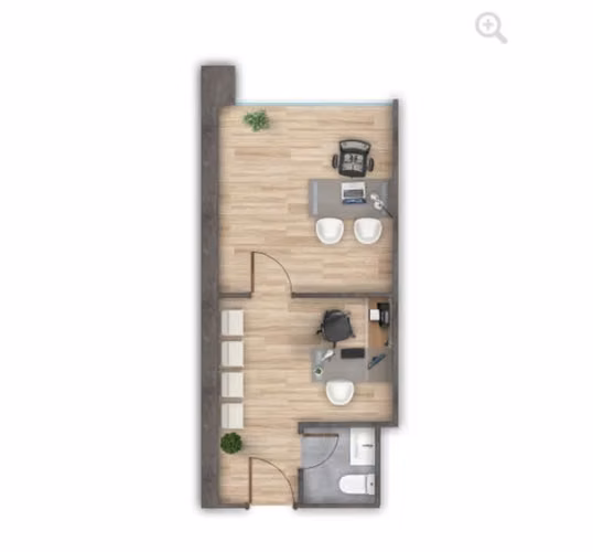 Oficina ARRIENDO OF. COMERCIAL OPEN MONTEMAR 1RECEPCION+1OF+1B+1EST.