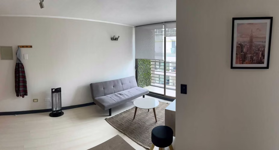 Venta depto amoblado 2d 1b (100899)