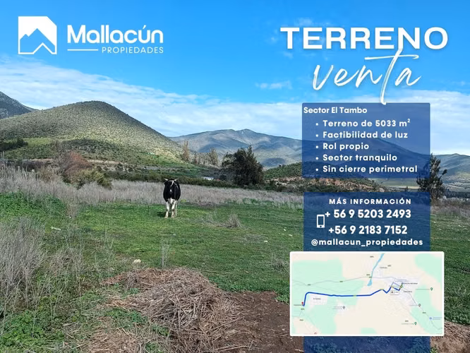 Terreno Agrícola en Venta – 5.033 m² en El Tambo, Salamanca - Imagen 2