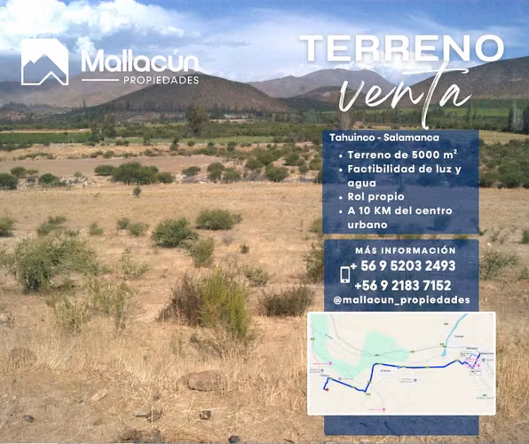 Tahuinco, Salamanca – Lotes Rurales desde 5.000 m²