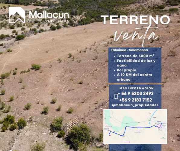 Tahuinco, Salamanca – Lotes Rurales desde 5.000 m²