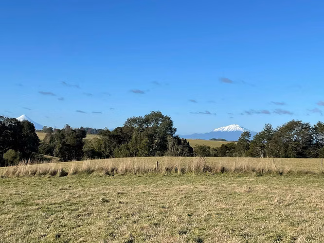 Hectárea en Llanquihue con vista a los volcanes