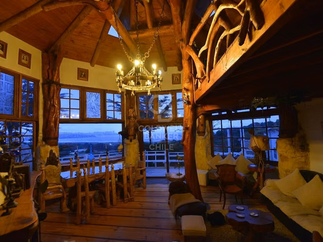 Casa arquitectura temática  Concón Campus del Mar