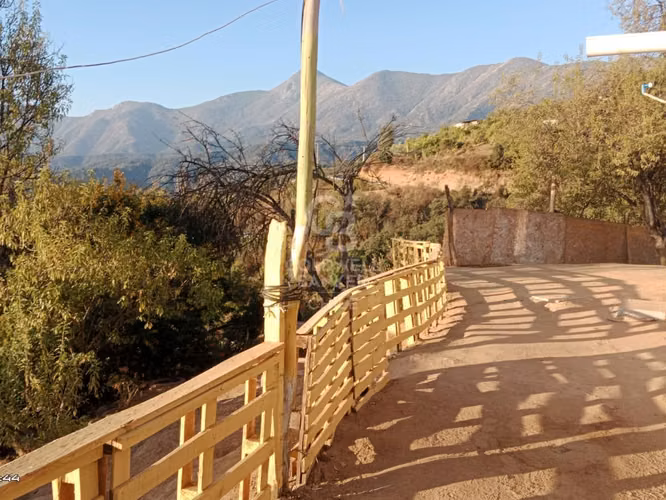 Parcela 500m2 con casa La Vega Olmué