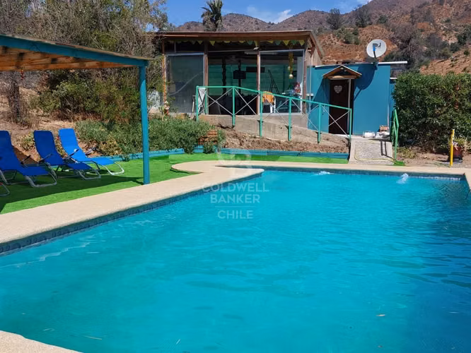 Parcela con casa en Olmué y casa de visitas - Imagen 4