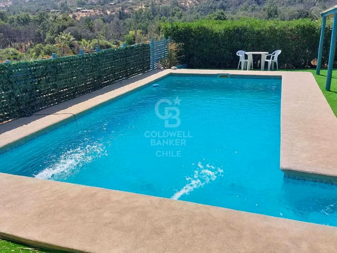 Parcela con casa en Olmué y casa de visitas - Imagen 2