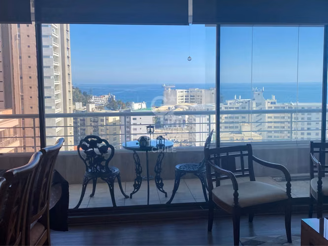 Gran Departamento con Vista Poniente, amoblado