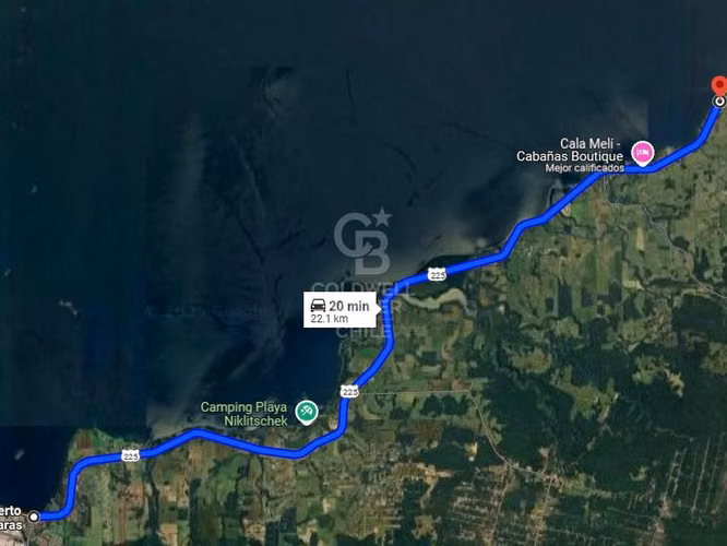 2,6 hectáreas con 200 m de frente en km 22 hacia Ensenada