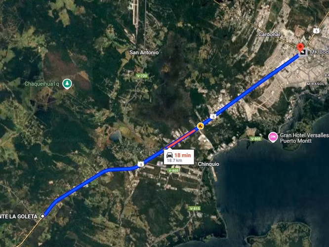 ¡¡¡Combustible!!! Terreno junto a Ruta 5 Sur km 1.039 (S-N)