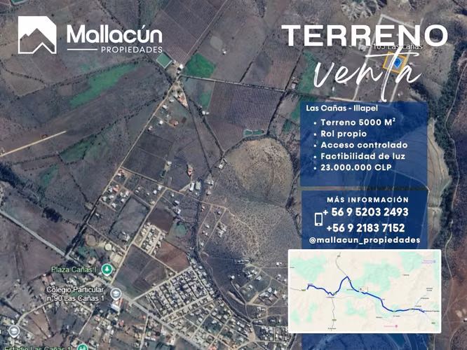Terreno en Venta – Las Cañas 1, Illapel