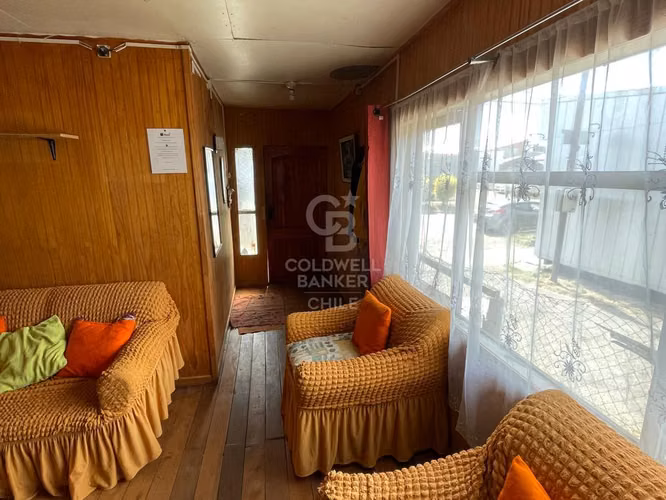 Casa en los Muermos, con tres locales funcionando