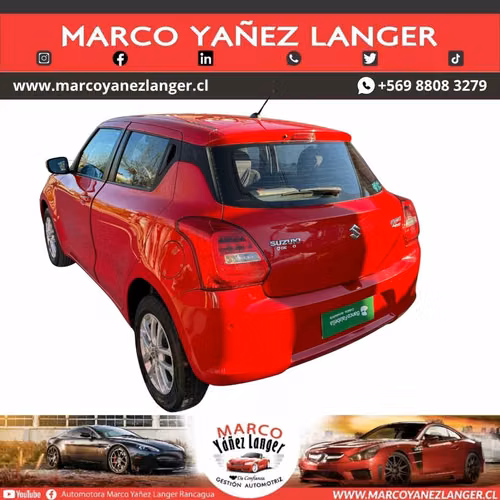 SUZUKI SWIFT 1.2 / AÑO 2022 / KILOMETRAJE 53.670 / EXCELENTE ESTADO
