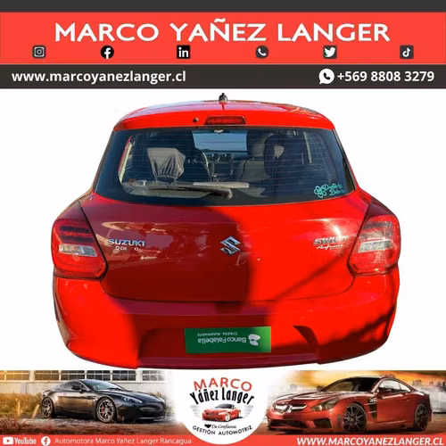 SUZUKI SWIFT 1.2 / AÑO 2022 / KILOMETRAJE 53.670 / EXCELENTE ESTADO