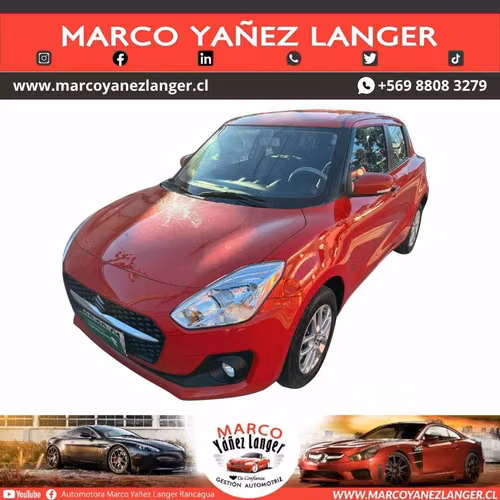 SUZUKI SWIFT 1.2 / AÑO 2022 / KILOMETRAJE 53.670 / EXCELENTE ESTADO