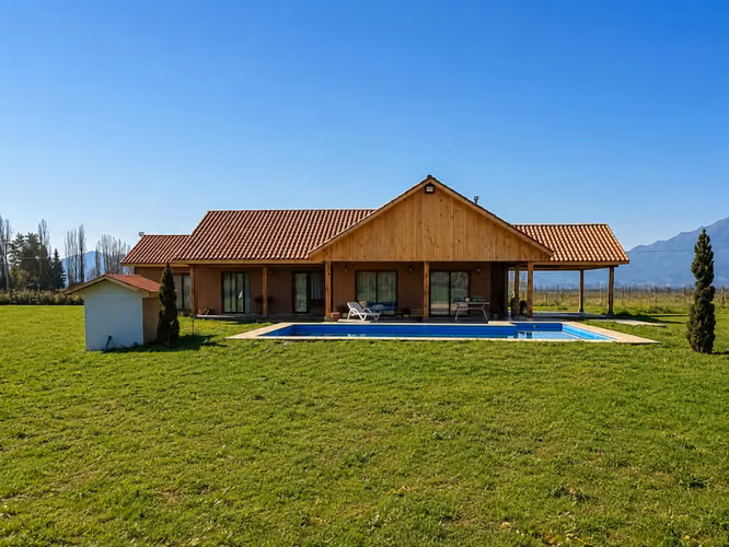Hermosa Parcela-Casa, Los Niches Km 10 Curicó, Agua potable.