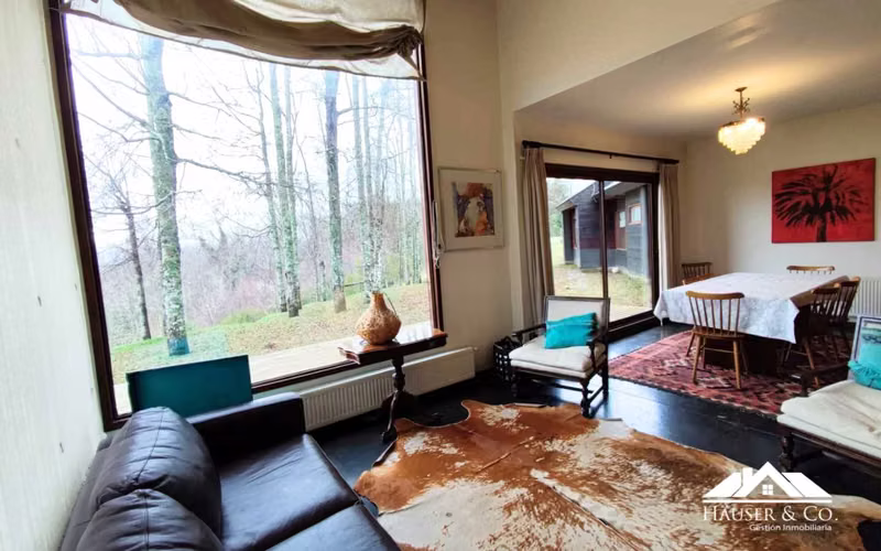 Casa en venta en Villarrica 4 dorm 4baños alto estandar de construccion