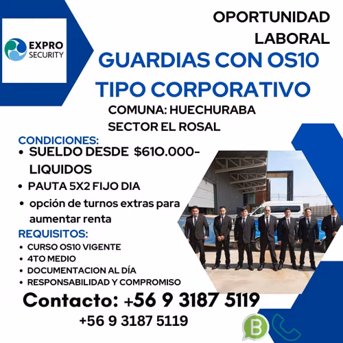 Guardia os10 corporativo huechuraba 5x2