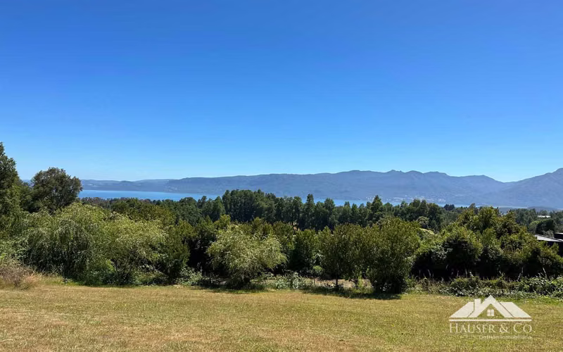 Parcela en Venta con vista al lago Los Riscos Pucon