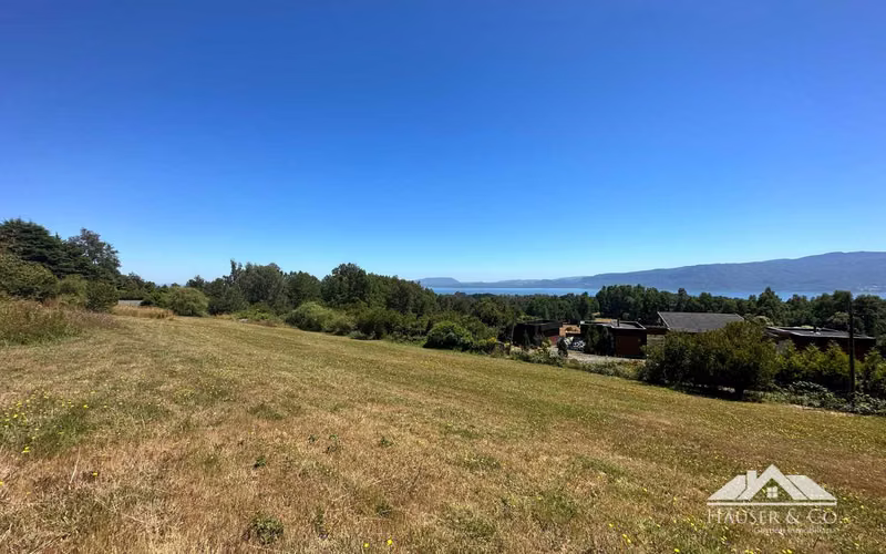 Parcela en Venta con vista al lago Los Riscos Pucon